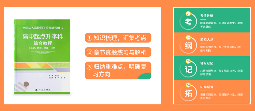 四川成考輔導(dǎo)教材